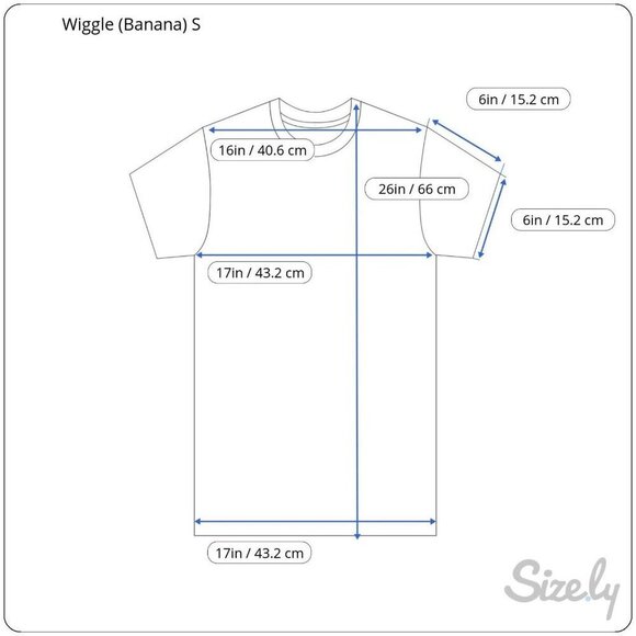 Wiggle Wiggle Small?? Banana Green Short Sleeve Crew Neck T Shirt Pullover Tee - Picture 3 of 6